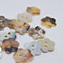 Button - Akoya Shell - Flower 18mm